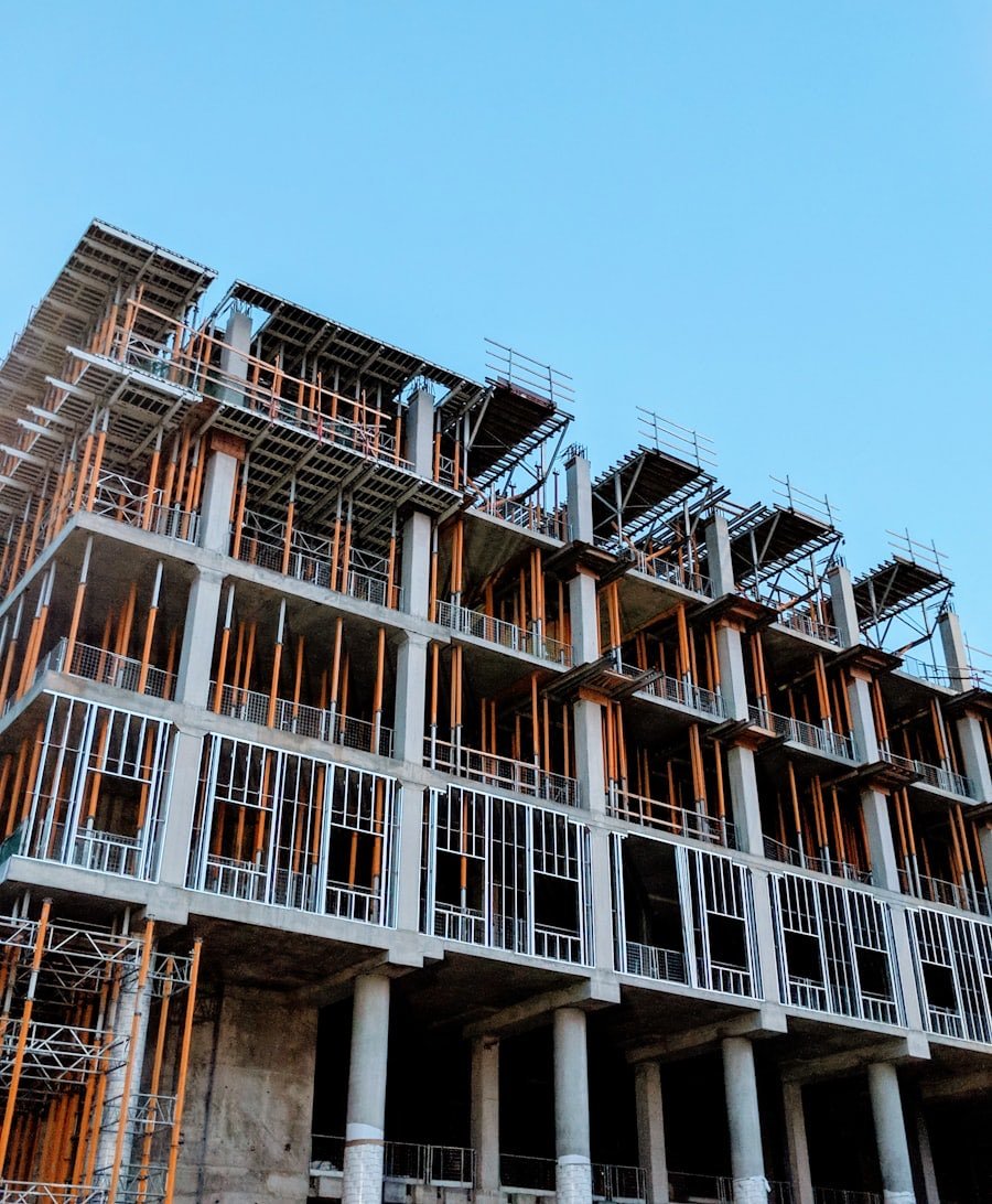 Edificio en proceso de construcción